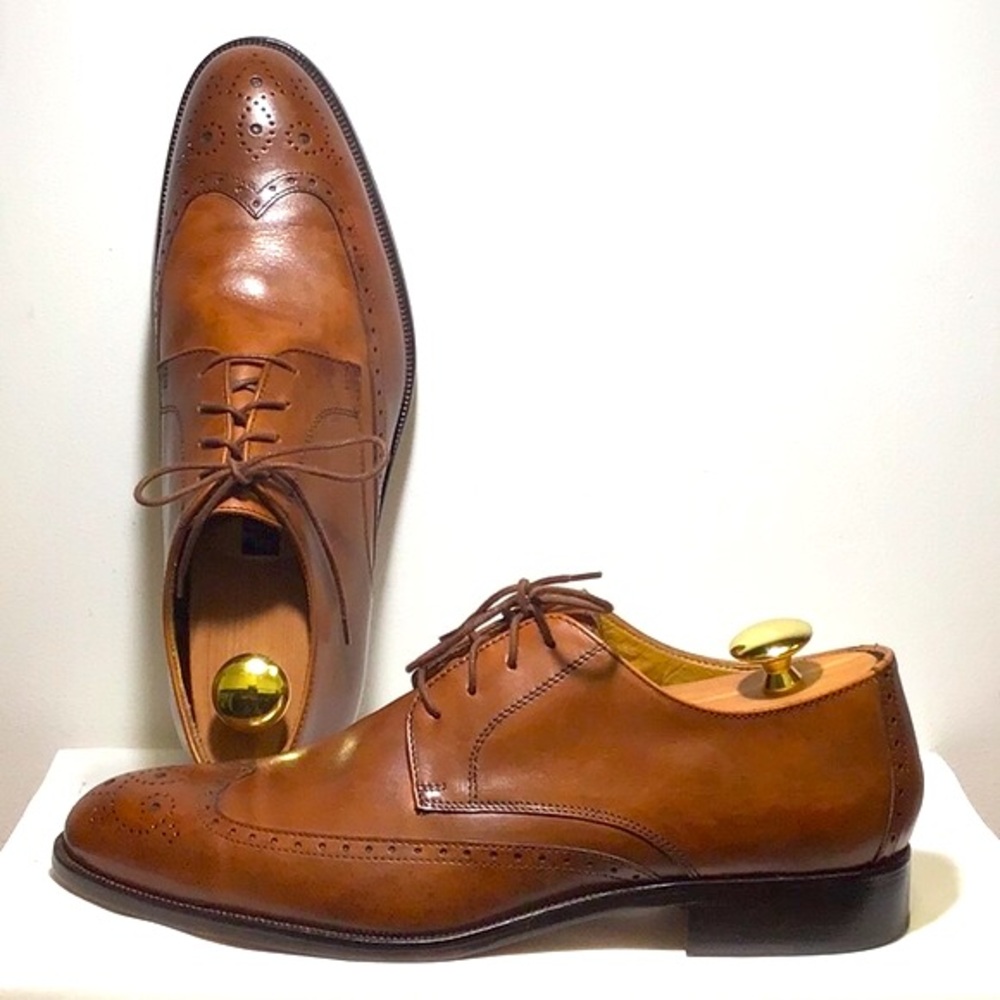 SAKS FIFTH AVENUE Wing Tip Brogue